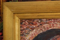 FRAMED ORIGINAL OIL ARCHWAY TO MOZART’S HOME SALZBURG AUSTRIA ARTIST HECTO VIDAL