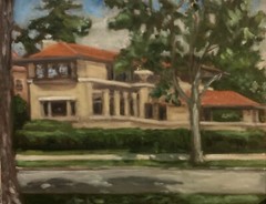Meyer May House In Grand Rapids – Original Oil Painting