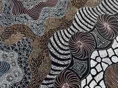 Rayleen Price Pula, Authentic Aboriginal art .Incl Photo’s and COA.
