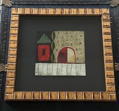 Vtg Modern Art by Scott Hile • 3 Paintings on Board & Framed for Neiman Marcus