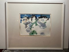 „In the Archipelago“ (Sweden), Heinrich G. Noé, 1991, Watercolour, 32×23 cm