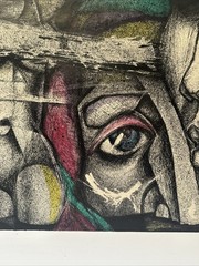 Surrealist Painting Russian Expressionism Abstract Modernism Sopp Drawing USSR