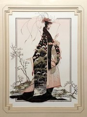 J C GRAHAM ILLINGWORTH SIGNED ORIGINAL FANTASY WATERCOLOUR PAINTING, „AUTONOMY“.