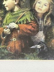 “ HANSEL & GRETEL“ Michael Thomas Artist Illustrator Original Art Acrylic Board