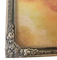 Original Watercolor Painting Tarnów Poland Cityscape Metal Frame Signed Art