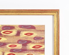 Walter Stomps Abstract Gouache Painting