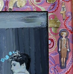 ‚ELVIS‘ Nightmare about BARBIE‘ artist showed with Howard Finster- KATA BILLUPS