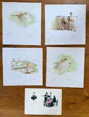 5-Douglas Hofmann signed Artist Proofs Ballet Dancers