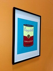 Campbell’s Aztec Soup – Mexican Pop Art by Benito Del Águila Limited Edition