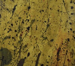 Mark Little original ￼XL￼ Painting 81” X 62”Action Abstract￼, Modern
