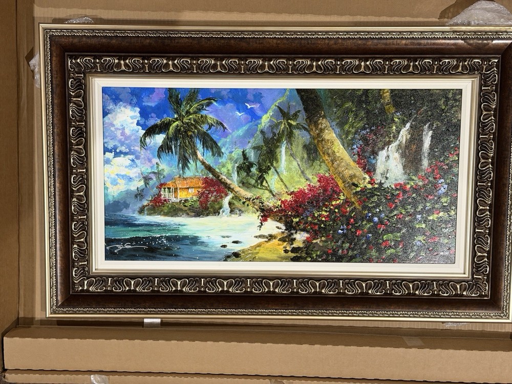 Moonlight On The Edge Of Paradise Art By James Coleman