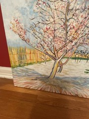 Oil Painting Triptych Original Reproduction Barbara J Koivisto Van Gogh 75×35”