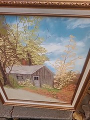 Idell Ellingwood 16×20 Oil Painting Framed 21×25 Ornate Frame