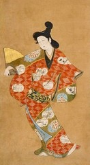 stunning oil painting handpainted on canvas-A Japanese woman