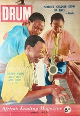 DRUM AFRICA’S LEADING MAGAZINE POSTER Of JUNE 1956 COVER ISSUE JAZZ MUSICIANS