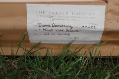 Duane Armstrong Knoll in Grove original painting on canvas 27 x 27