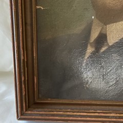 Antique c.1915–1925 Portrait of Young Gentleman in Wood Frame