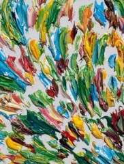 Tree 40″, Original oil painting on canvas, Luxury thick layers, tree of Life