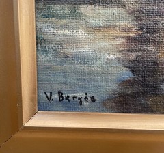 Impressionist Fisherman at the Beach Sea Baltic North Sea Fishing Skagen Denmark