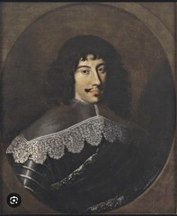17th C. Italian Oil Portrait Painting Francesco D’Este Duke of Modena Old Master