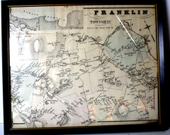 Rare 1876 A.H. Walkers „Atlas of Bergen Cty, Franklin Township, New Jersey