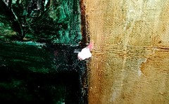 sig. abstract oil painting Signed: Wlodzislaw Sier (1944)