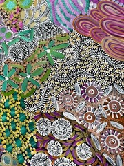 Karen Bird Ngale. Highly collectable Aboriginal art. Inc,COA and Photo’s