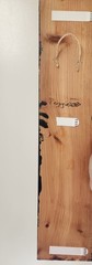 Original Signed Reggie Ford Art Jimi Hendrix Panel Epoxy on Wood 24×6″