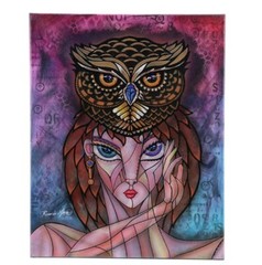 Ricardo Maya Surrealist Abstract Portrait Acrylic Painting