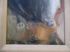 VINTAGE 1970’S ABSTRACT PAINTING MODERNISM EXPRESSIONISM NON OBJECTIVE MYSTERY
