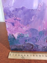 Painting of the famous Ukrainian painter Pavel Guzenko. 27×17 cm. Oil.Canvas.4