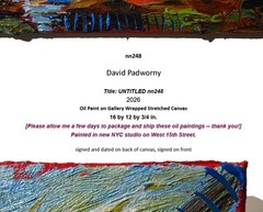 ORIGINAL█OIL PAINTING█IMPRESSIONIST ART█NATURE LANDSCAPE ABSTRACT DECO█POP OCEAN