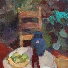 Sally Rosenbaum Still Life Oil Painting, 21st Century – original framed
