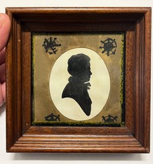 Silhouette Important Rare Virginia – Antique Silhouette Portrait – Identified!