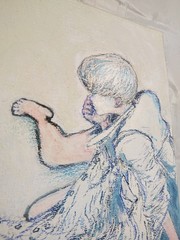 9 inch x 12 inch – Fashion/Figure Drawing – NO FRAME by A. Avila