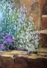 „Garden Light“ James Coleman Numbered #143/250 Cibachrome Signed COA 41″ x 33″