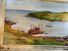 Huge William W Jones (1886-1947) „Expansive Landscape“ Oil Painting – Framed