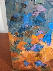 Painting of the famous Ukrainian painter Pavel Guzenko. 27×17 cm. Oil.Canvas.3