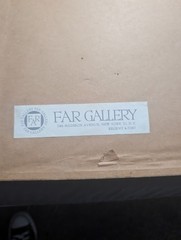 Hedi Turki Original Abstract Painting 1965 Far Gallery New York Provenance 2nd