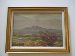 JOHN ANTHONY CONNER OIL PAINTING ANTIQUE VINTAGE EARLY CALIFORNIA LANDSCAPE OLD