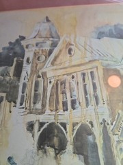 34X27 Betty Anglin Smith Watercolor Signed Numbered Charleston SC Rare
