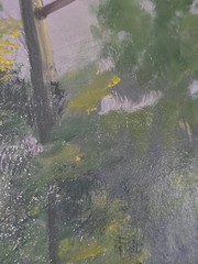 WINDBERG TECHNIQUE!! SIGNED D MILLER LANDSCAPE OIL ON WINDBERG ART PNL MUST SEE!