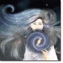 My Secret Universe by Paula Belle Flores Gallery Wrap Canvas Art (24 in x 24 in)