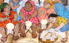 2000 VANICE AYRES LEITE BRAZILIAN LATIN AMERICAN FOLK ART NAIF PAINTING