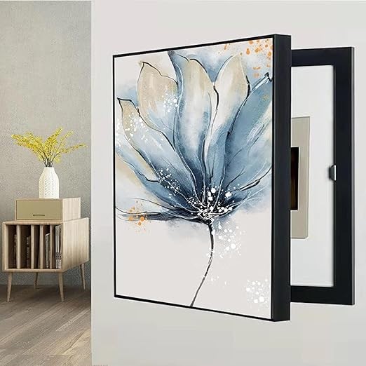Decorative Breaker Box Cover Wall Mounted Electrical Panel Cover 15.7 x 23.6 in