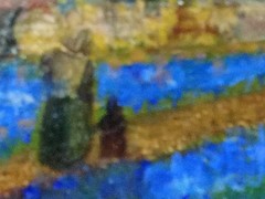 American Texas Master Porfirio Salinas (1910 – 1973) – „Bluebonnets“ Oil canvas
