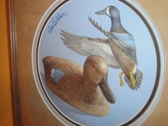 2005 Minnesota Duck Decoy Original Painting Blue Wing Teal LOOK!