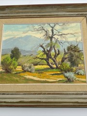 DARWIN DUNCAN PAINTING EARLY CALIFORNIA LANDSCAPE IMPRESSIONISM LISTED FAMOUS