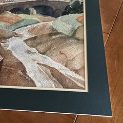 Charles DuBose (1908-1986) Signed Original Watercolor 1934 – Architectural Style
