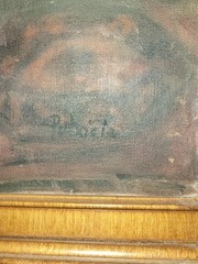 After Cecilia Beaux Mother And Child Oil Painting Signed Patricia Morone Framed